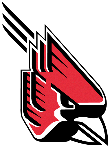 Ball State Cardinals 1990-2014 Primary Logo vinyl decal